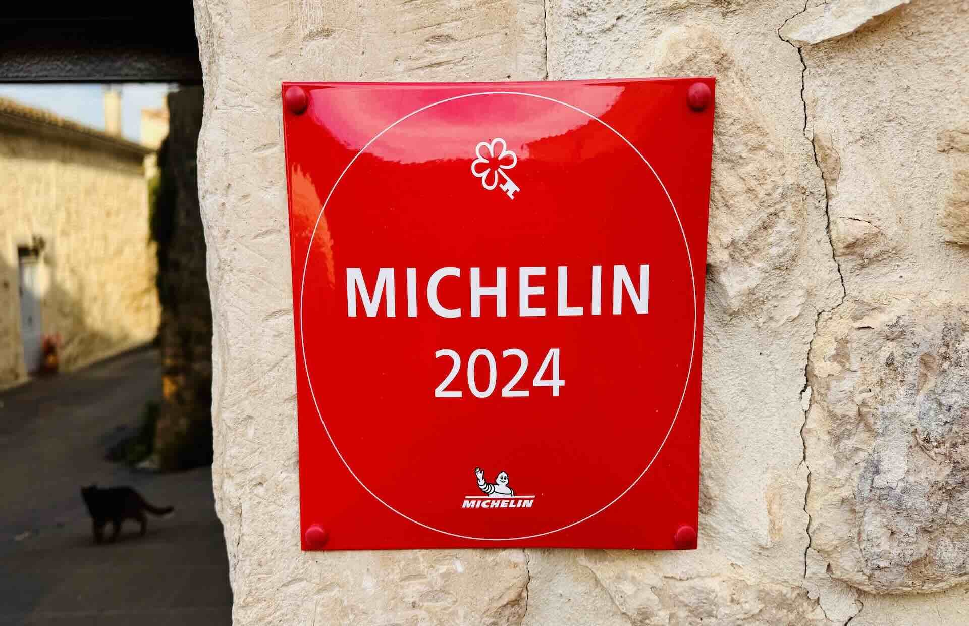 Le Guide Michelin nous dcerne une clef...