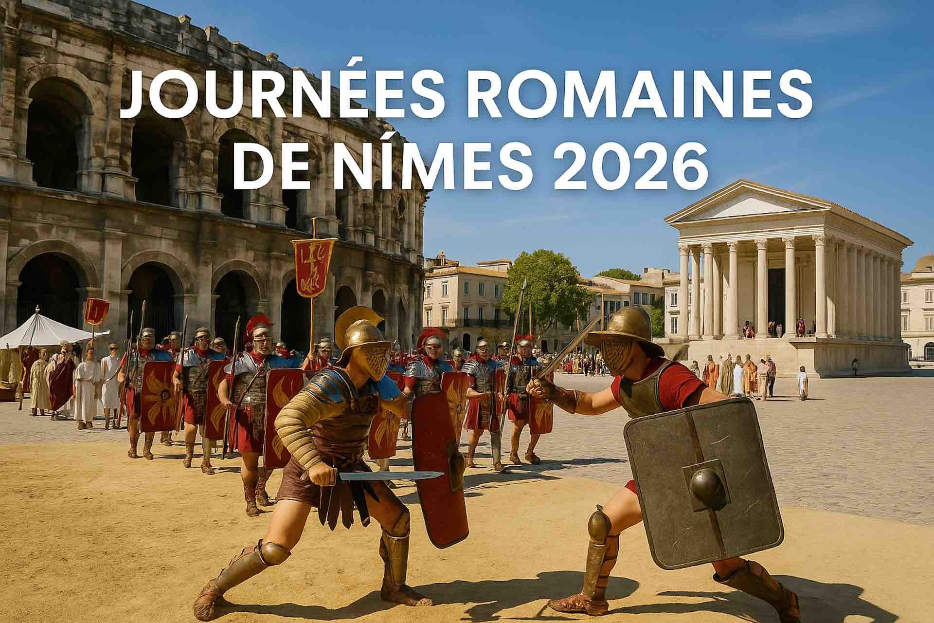 Journes Romaines de Nmes avril mai 2026