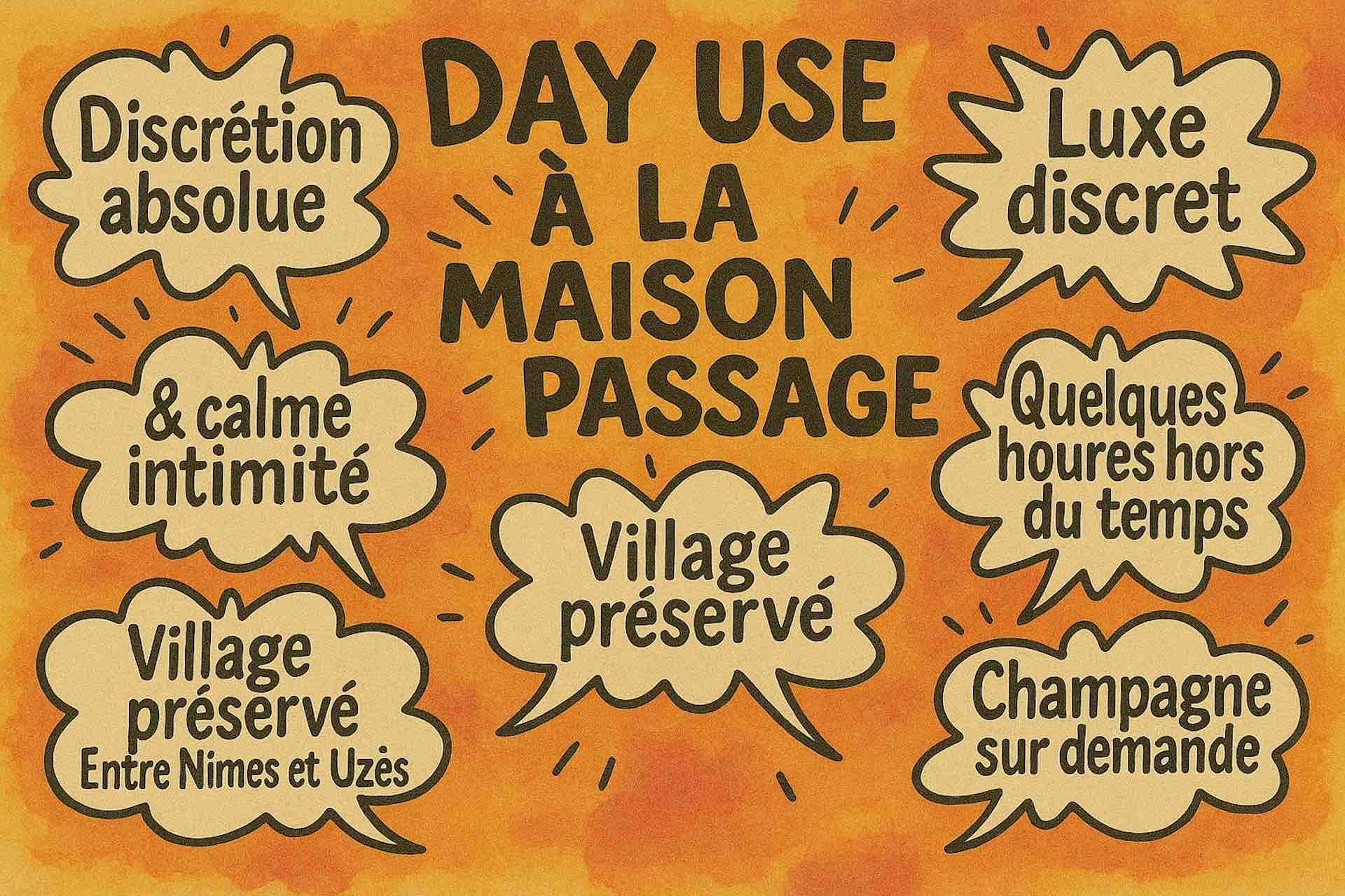 Chambre � la Journ�e - Gard - Luxe Day use